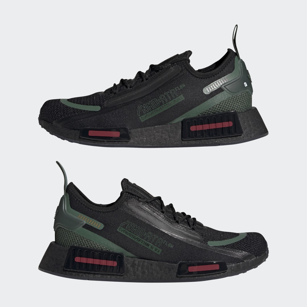 фото Кроссовки nmd r1 boba fett spectoo adidas originals