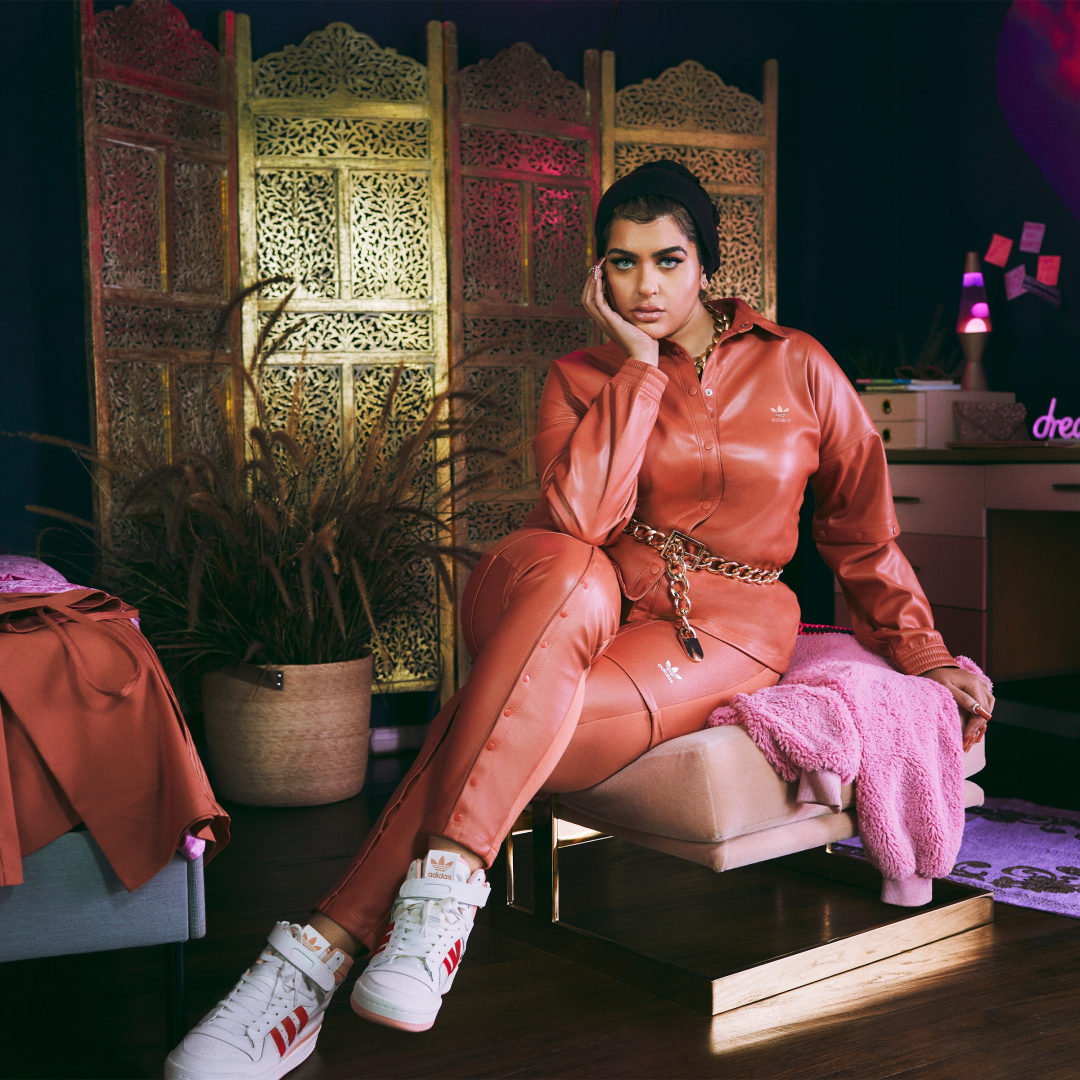 фото Брюки из искусственной кожи always original (plus size) adidas originals