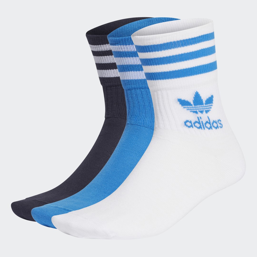 фото Три пары носков crew mid-cut adidas originals