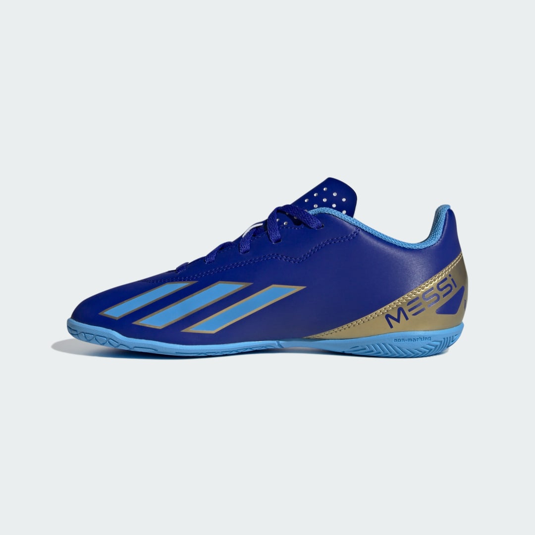 adidas Calzado de Fútbol X Crazyfast Messi Club Cancha Cubierta Niño, Lucid azul/azul burst/blanco
adidas Calzado de Fútbol X Crazyfast Messi Club Cancha Cubierta Niño, Lucid azul/azul burst/blanco