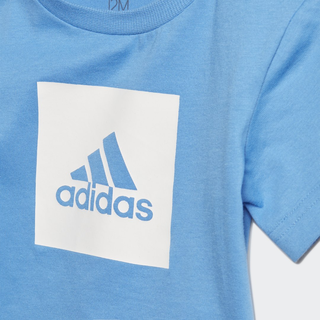 фото Комплект: футболка и шорты logo adidas performance
