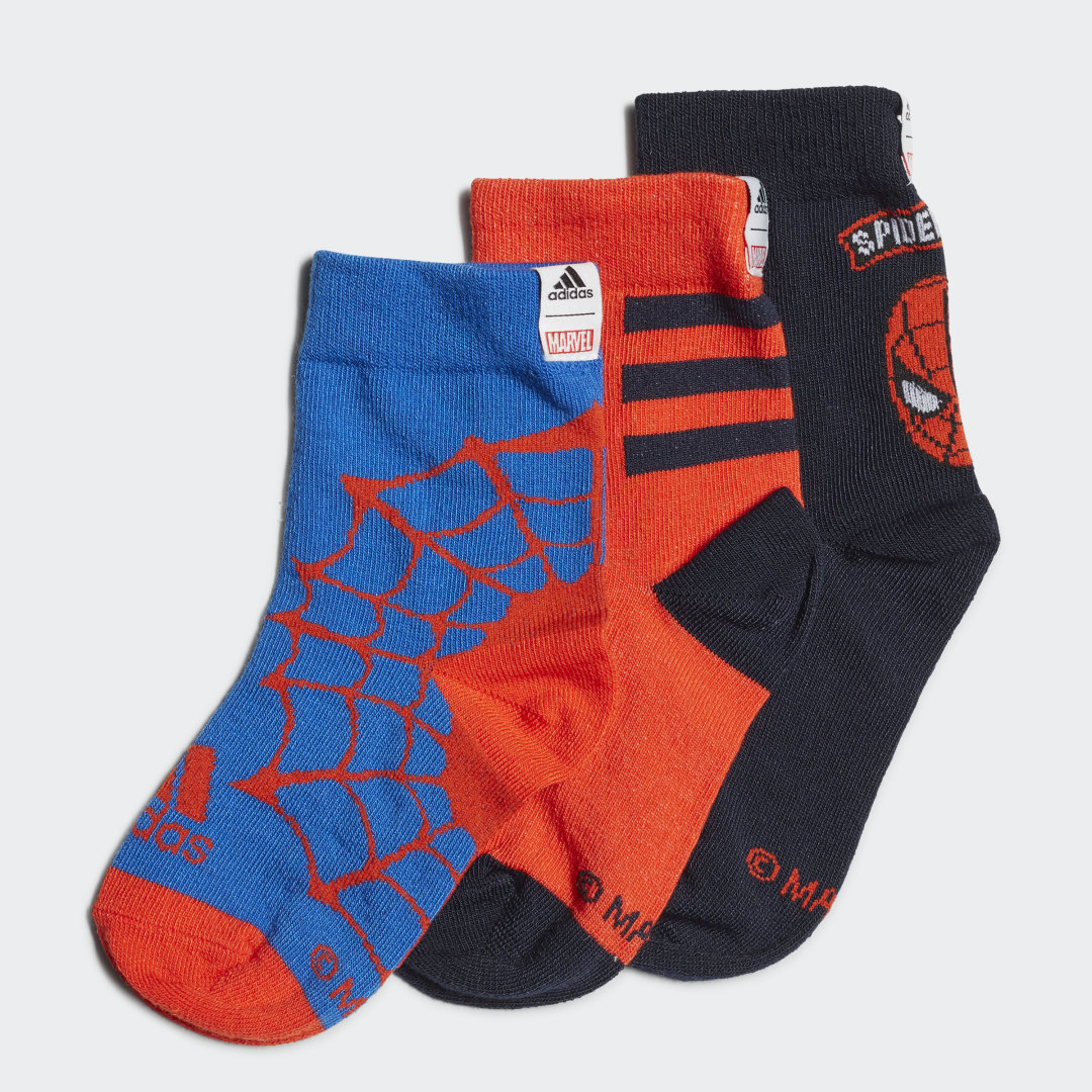 фото Три пары носков marvel spider-man primegreen adidas performance
