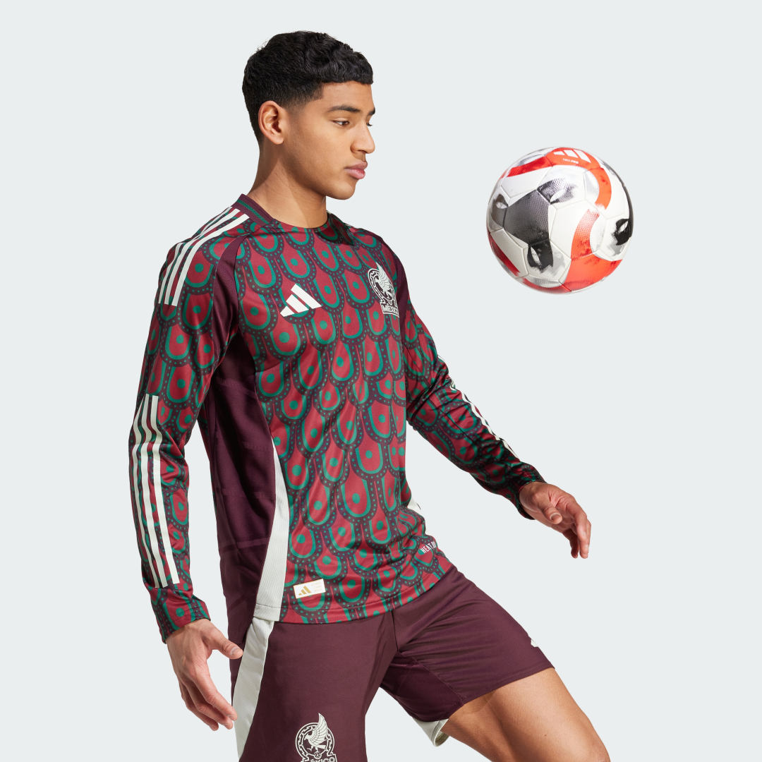 adidas Jersey Oficial de Local Selección Nacional de México 24 Manga Larga Hombre, Multicolor
adidas Jersey Oficial de Local Selección Nacional de México 24 Manga Larga Hombre, Multicolor