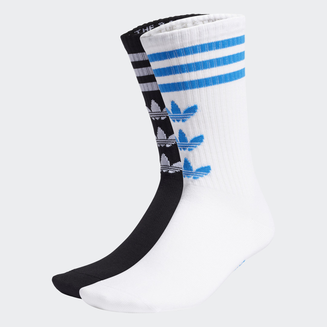фото Две пары носков trefoil adidas originals