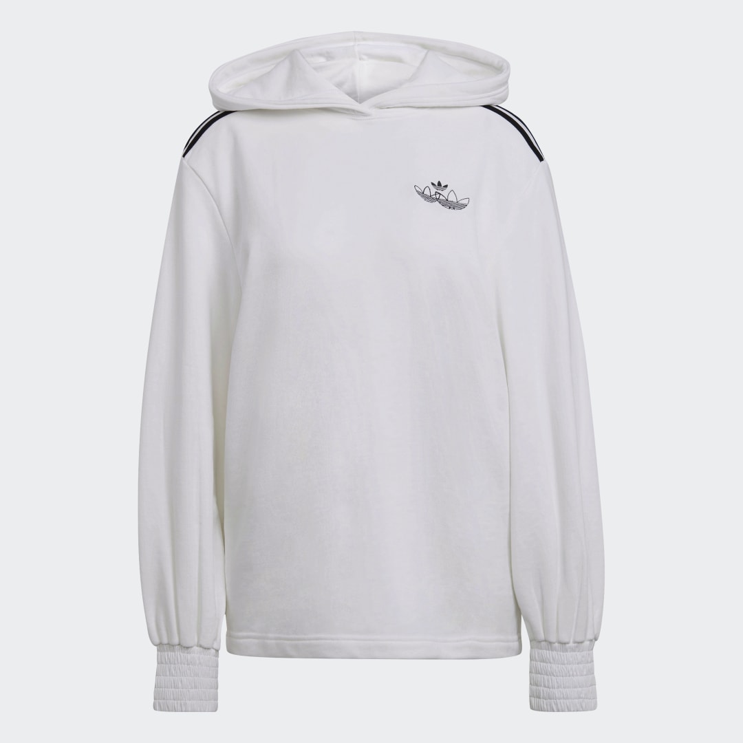 фото Худи smocked cuff adidas originals