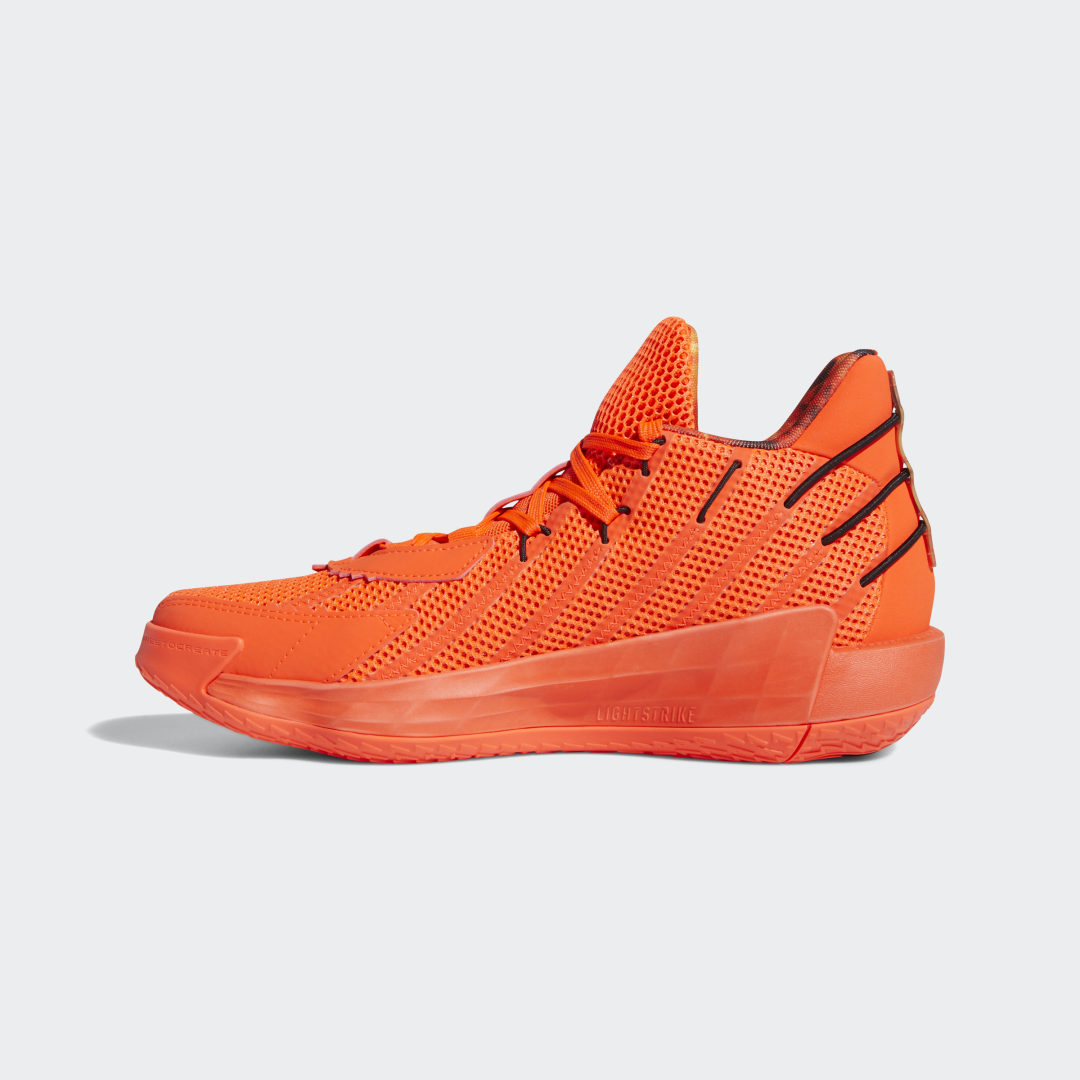 фото Баскетбольные кроссовки dame 7 fire inside adidas performance