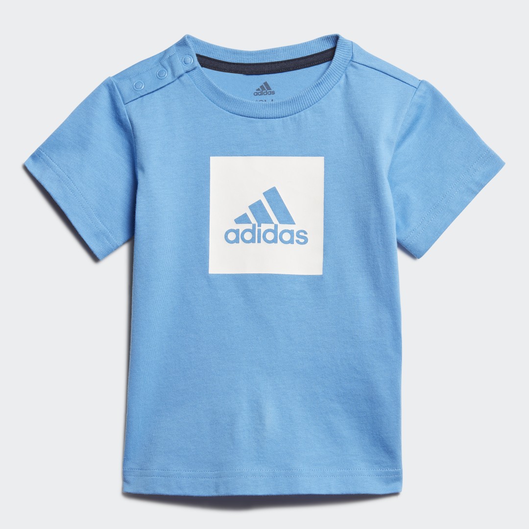 фото Комплект: футболка и шорты logo adidas performance
