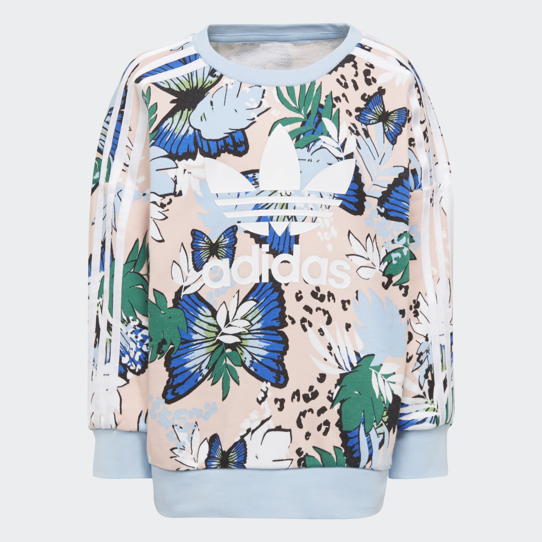 фото Комплект: джемпер и леггинсы her studio london animal flower print adidas originals