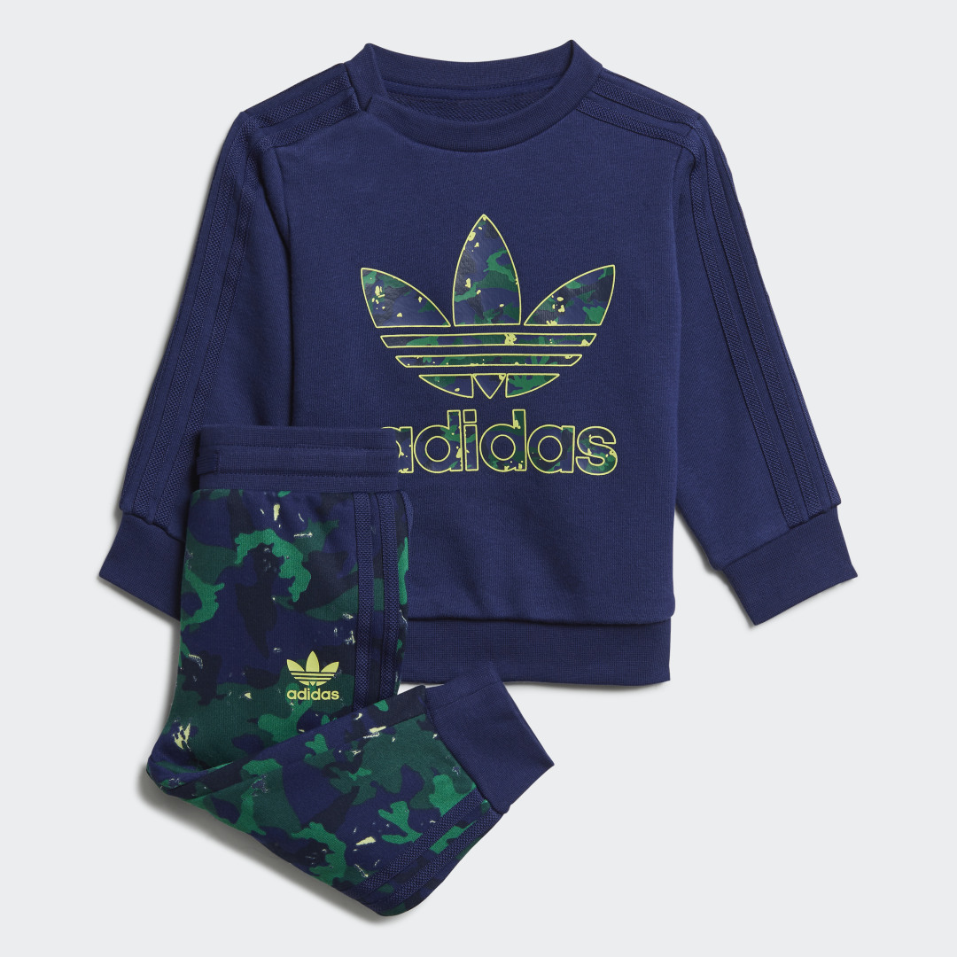 фото Комплект: джемпер и брюки camo print adidas originals