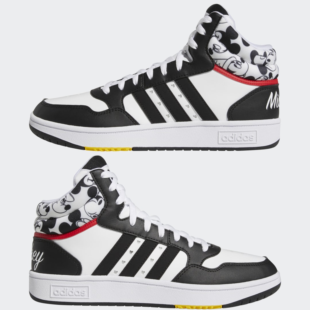 фото Высокие кроссовки adidas x disney mickey mouse hoops 3.0