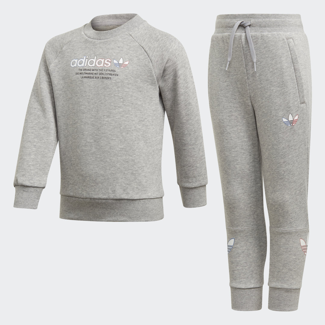 фото Комплект: свитшот и брюки adicolor adidas originals