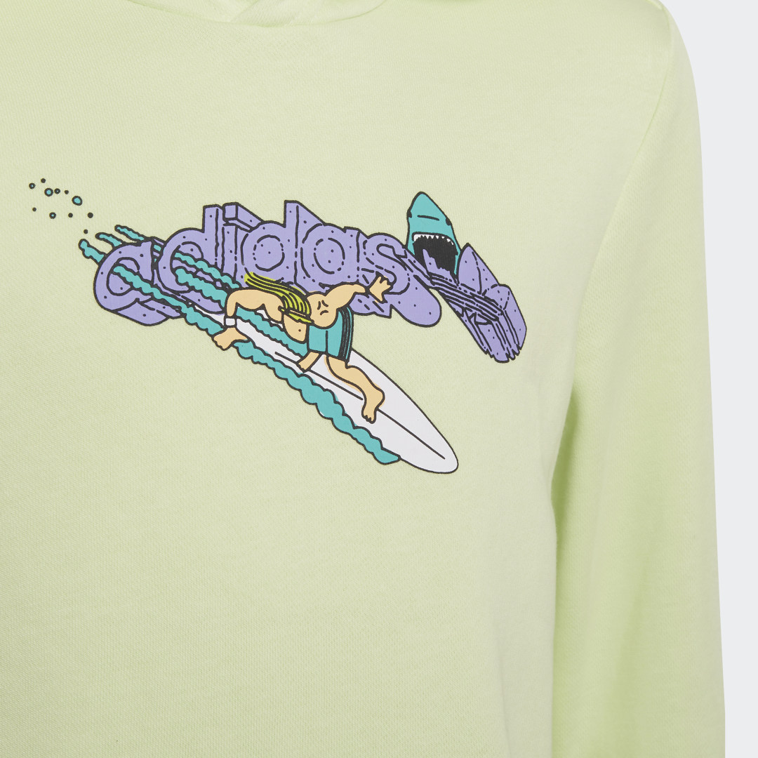 фото Худи graphic stoked beach adidas originals