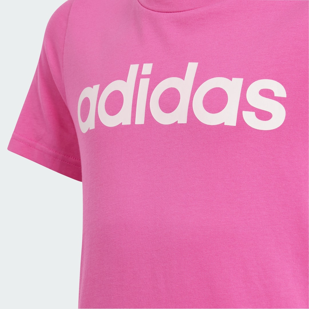 adidas Playera Essentials Logo Linear Algodón Ajuste Ceñido Niño, Semi lucid fuchsia/clear rosa
adidas Playera Essentials Logo Linear Algodón Ajuste Ceñido Niño, Semi lucid fuchsia/clear rosa