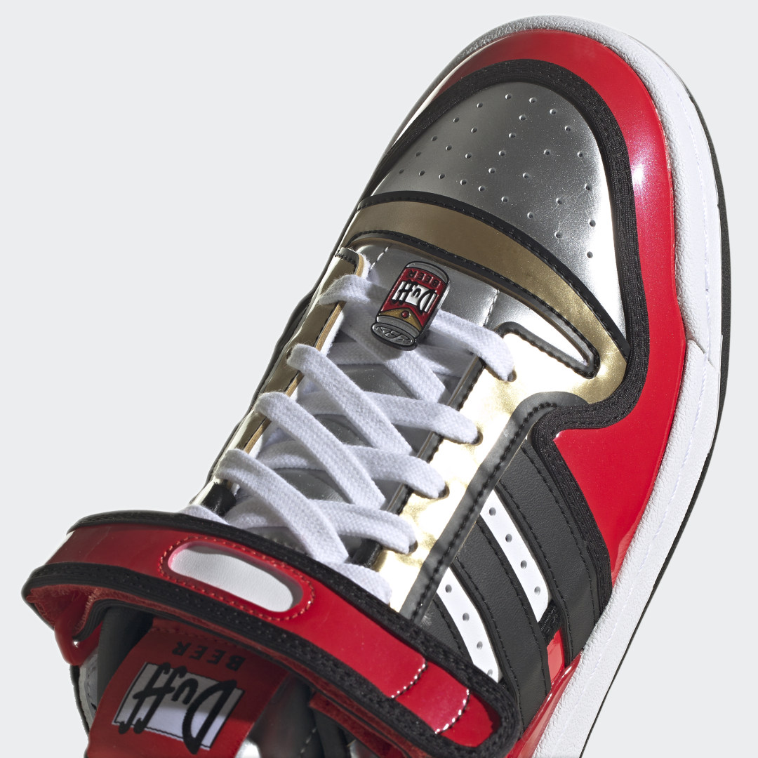 фото Кроссовки forum low the simpsons duff beer adidas originals