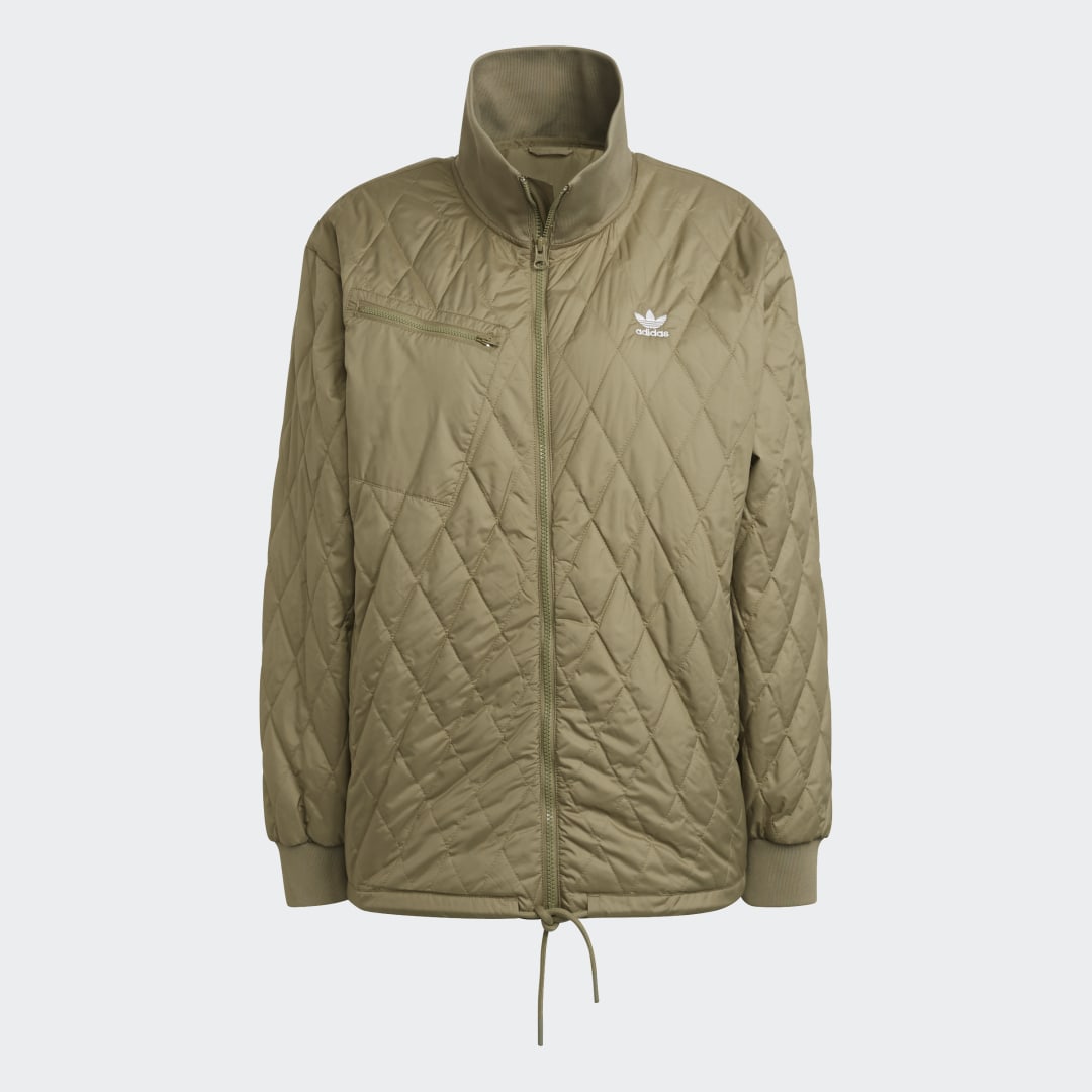 фото Стеганая куртка adicolor classics adidas originals