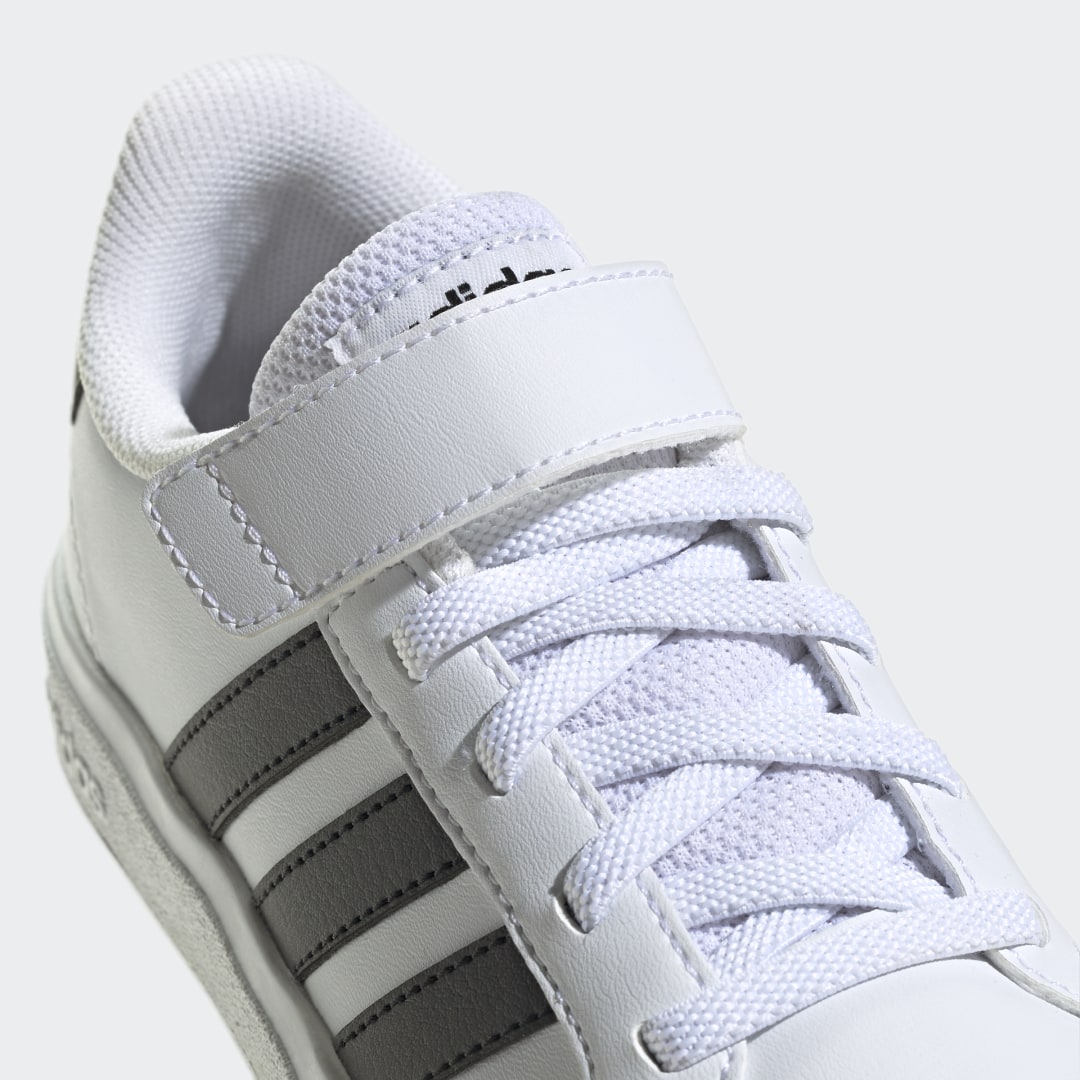 adidas Tenis Adidas Grand Court Court Cordones Elásticos y Tira Regulable Niño, Blanco/negro/negro
adidas Tenis Adidas Grand Court Court Cordones Elásticos y Tira Regulable Niño, Blanco/negro/negro