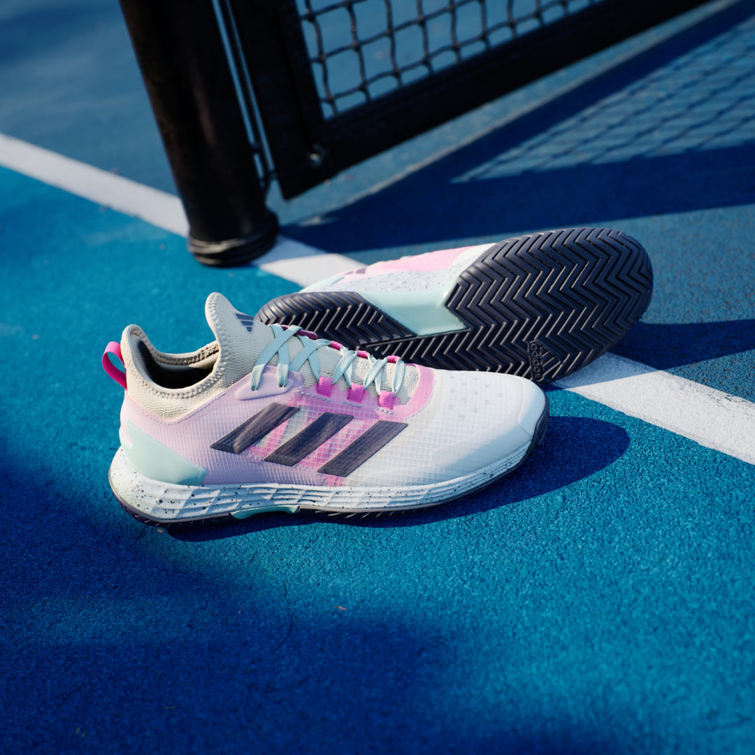 adidas Tenis Adizero Ubersonic 4.1 Para Tenis Unisex, Crystal blanco/aurora met./semi flash aqua
adidas Tenis Adizero Ubersonic 4.1 Para Tenis Unisex, Crystal blanco/aurora met./semi flash aqua