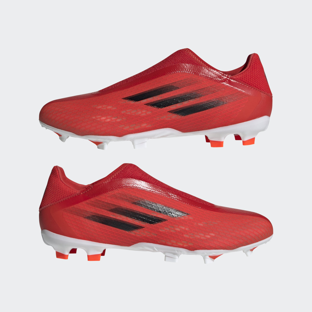 фото Футбольные бутсы x speedflow.3 laceless fg adidas performance