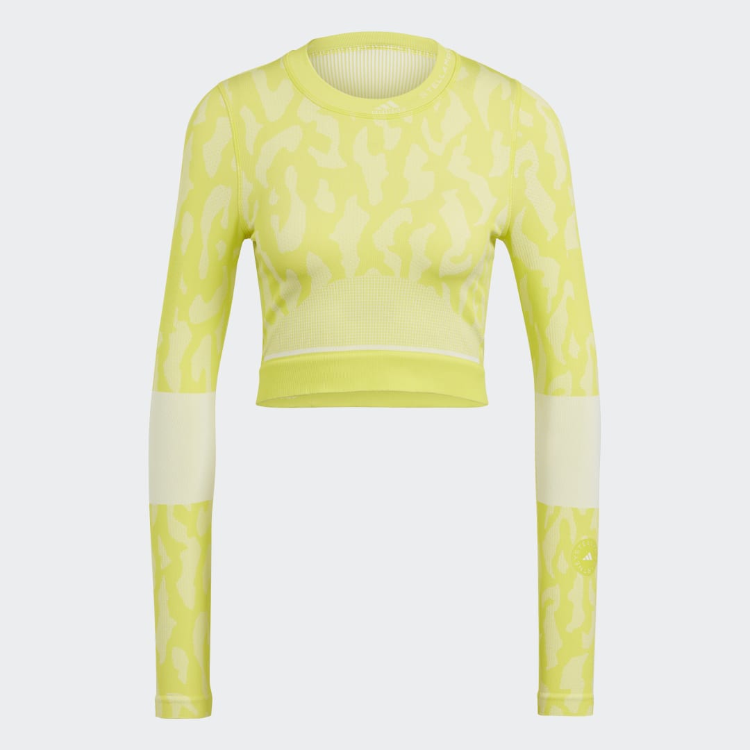 фото Кроп-топ для фитнеса adidas by stella mccartney truepurpose seamless