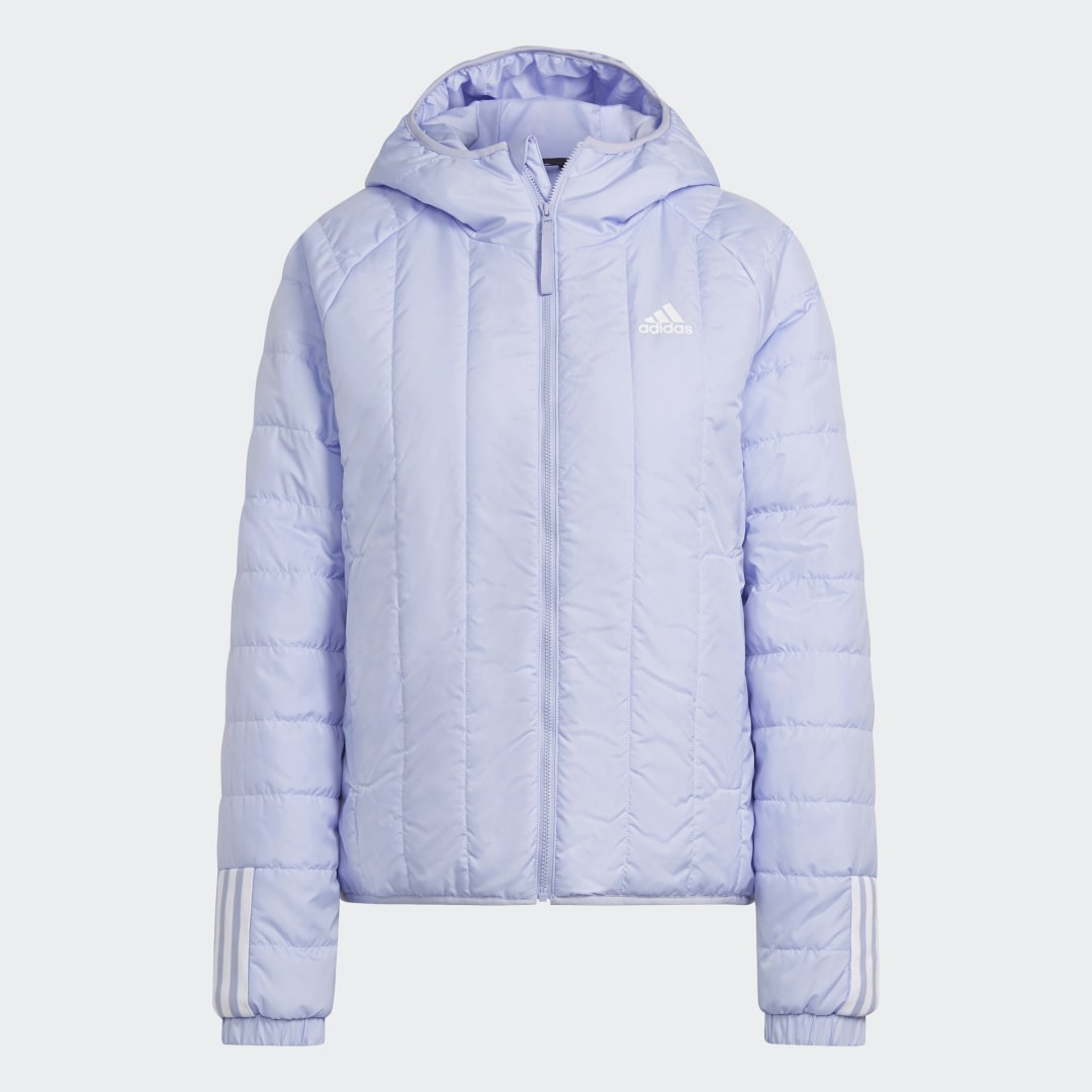 фото Куртка с капюшоном itavic 3-stripes light adidas performance
