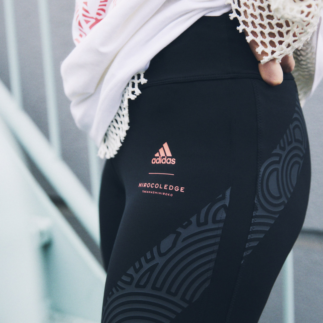 фото Леггинсы для бега tokyo adidas performance