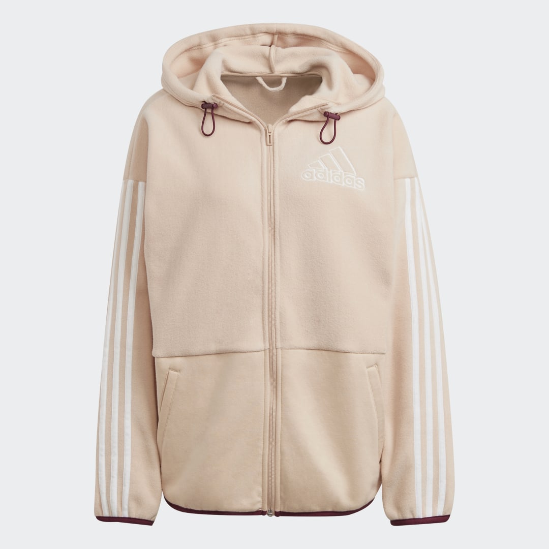 фото Флисовая толстовка brand love giant logo adidas sportswear