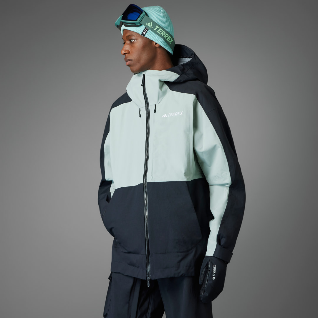 adidas Chaqueta Terrex Techrock 3-Capas Post Consumer Nylon RAIN.RDY Chaqueta Terrex Techrock 3-Capas Post Consumer Nylon RAIN.RDY Hombre - Hombre Deportes de invierno,Senderismo,Snowboarding, Negro / wonder plata
adidas Chaqueta Terrex Techrock 3-Capas Post Consumer Nylon RAIN.RDY Chaqueta Terrex Techrock 3-Capas Post Consumer Nylon RAIN.RDY Hombre - Hombre Deportes de invierno,Senderismo,Snowboarding, Negro / wonder plata