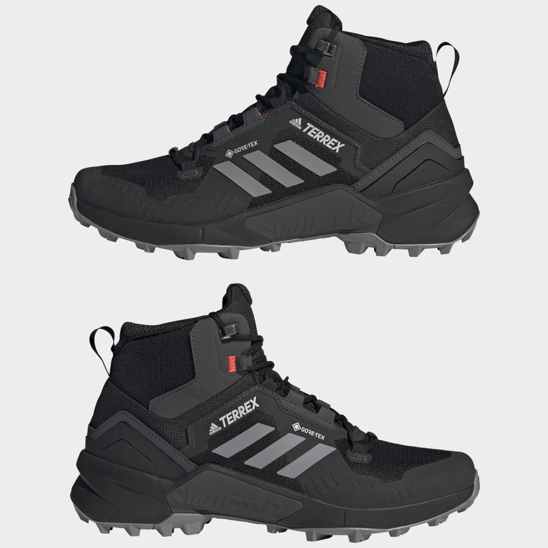 фото Высокие кроссовки для хайкинга terrex swift r3 gore-tex adidas terrex