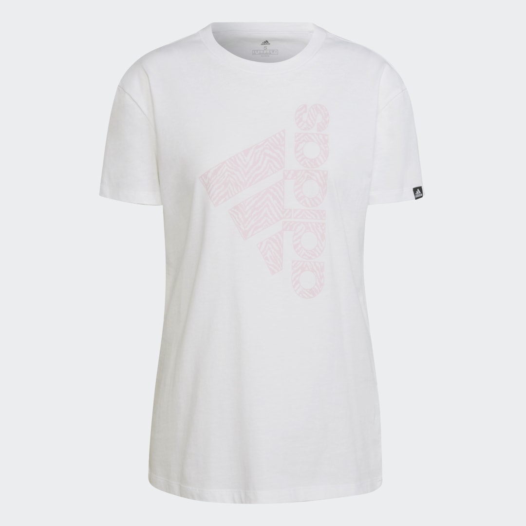 фото Футболка zebra logo graphic adidas sportswear