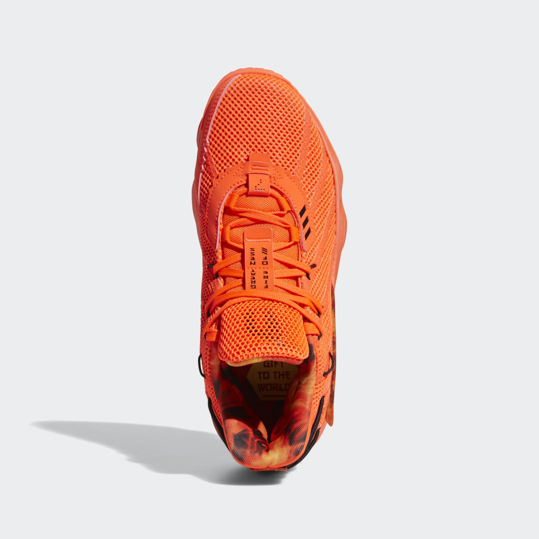 фото Баскетбольные кроссовки dame 7 fire inside adidas performance