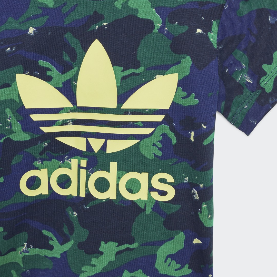 фото Комплект: футболка и шорты camo adidas originals