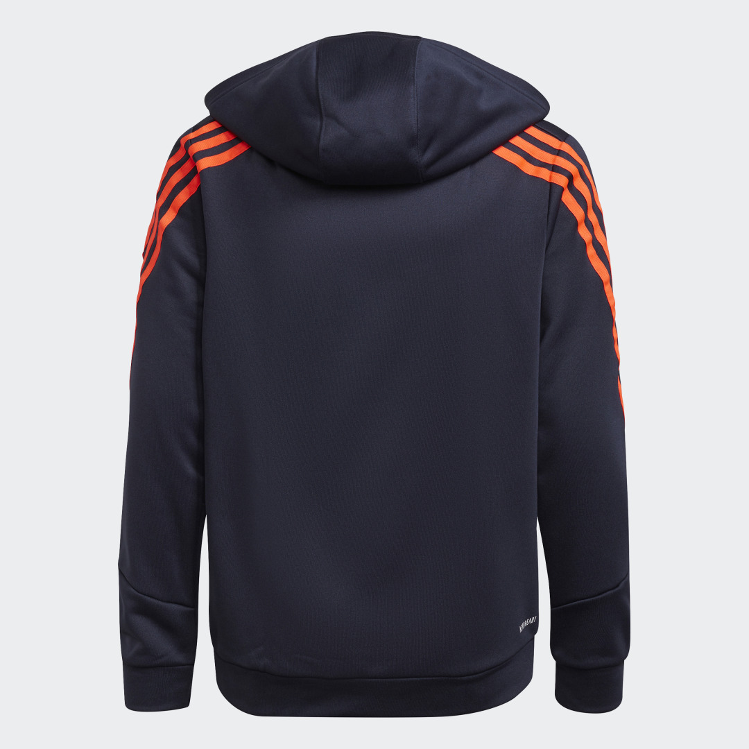 фото Толстовка aeroready primegreen 3-stripes adidas performance