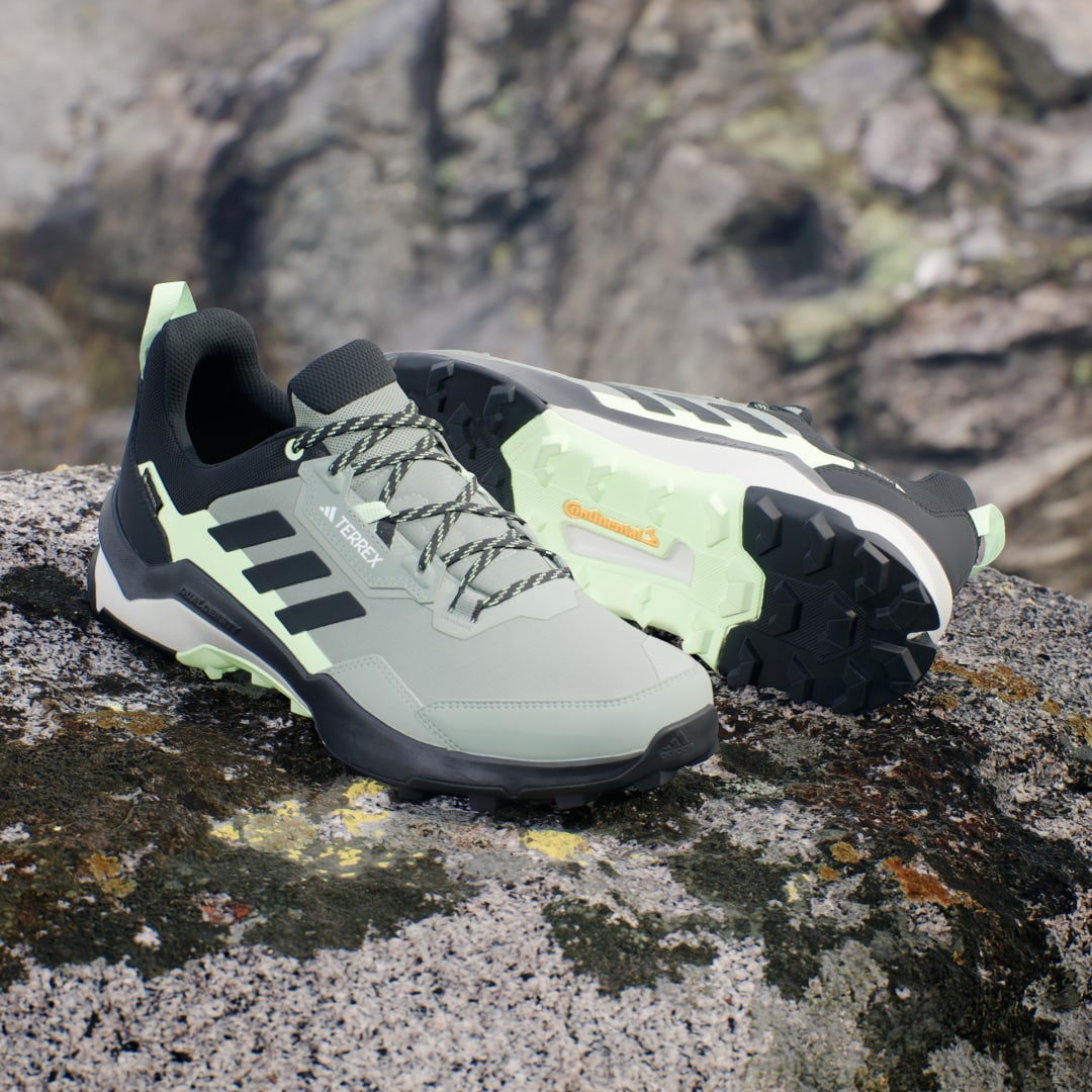 adidas Tenis de Senderismo Terrex AX4 Gore-tex Unisex, Plata verde/negro/crystal jade
adidas Tenis de Senderismo Terrex AX4 Gore-tex Unisex, Plata verde/negro/crystal jade
