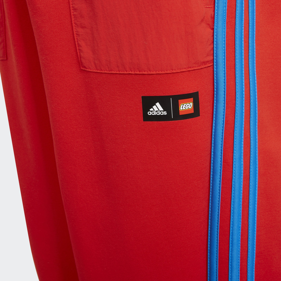 фото Брюки adidas x classic lego® 3-stripes zip pocket