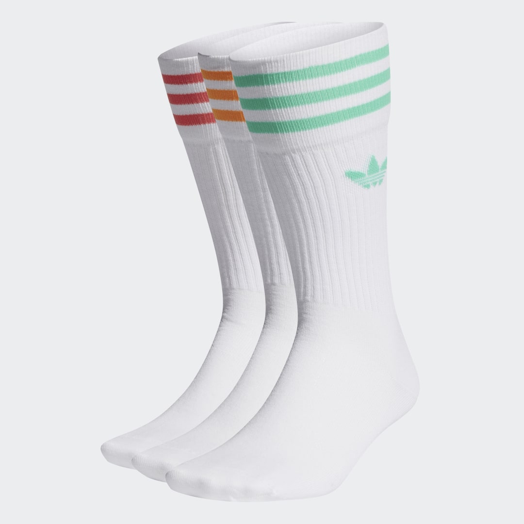 фото Три пары носков crew adidas originals