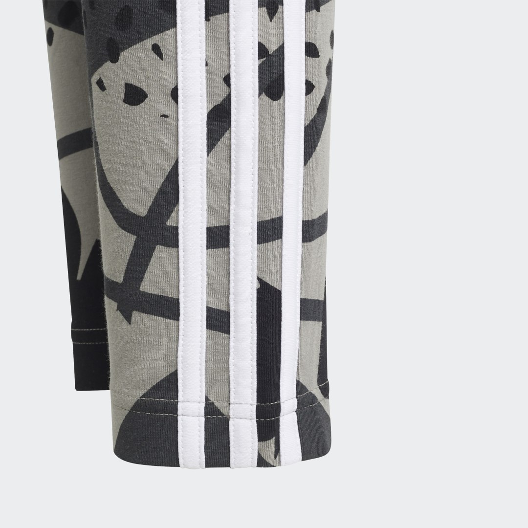 фото Леггинсы future icons 3-stripes wild shapes adidas performance