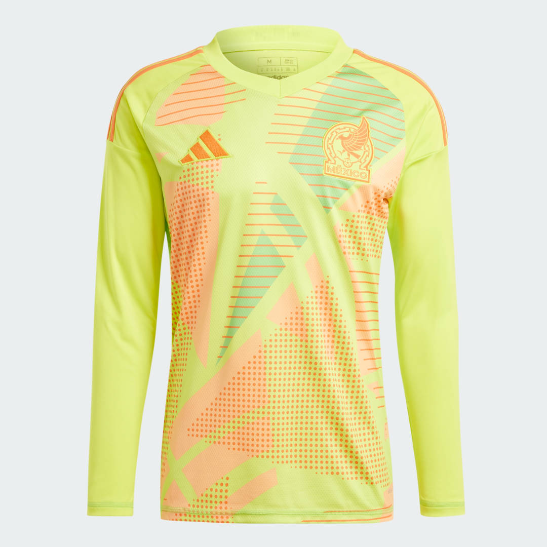 adidas Jersey Para Arquero Tiro 24 Selección Nacional de México Manga Larga Hombre, Semi solar amarillo
adidas Jersey Para Arquero Tiro 24 Selección Nacional de México Manga Larga Hombre, Semi solar amarillo