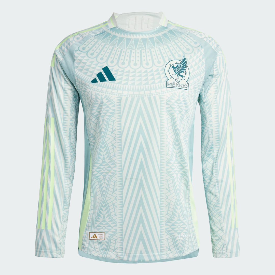 adidas Jersey Oficial de Visitante Selección Nacional de México 24 Manga Larga Hombre, Linen verde
adidas Jersey Oficial de Visitante Selección Nacional de México 24 Manga Larga Hombre, Linen verde