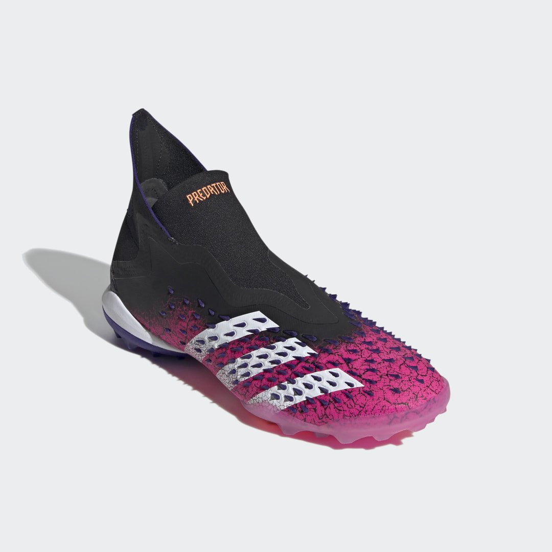 фото Футбольные бутсы predator freak+ laceless tf adidas performance