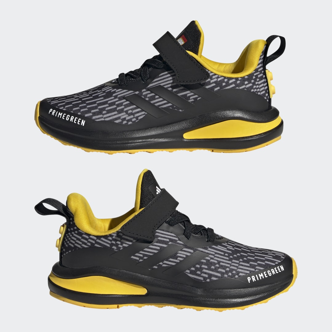 фото Кроссовки с эластичными шнурками и ремешком fortarun x lego® adidas performance