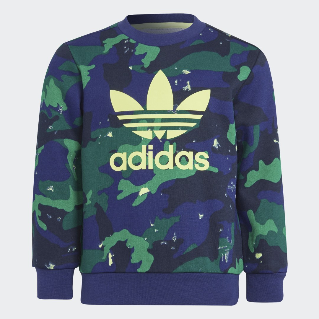 фото Комплект: джемпер и брюки camo print adidas originals