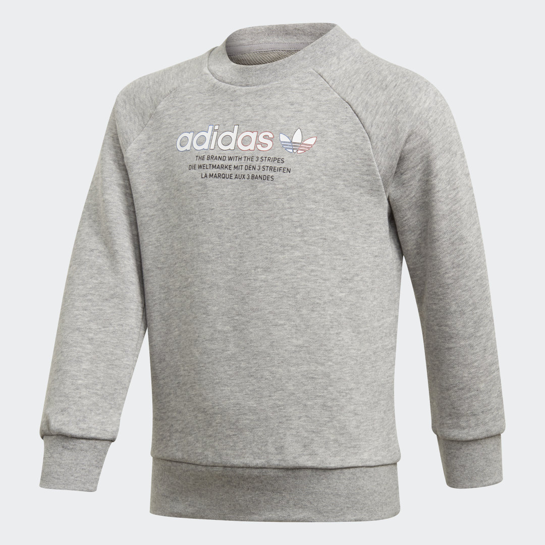 фото Комплект: свитшот и брюки adicolor adidas originals