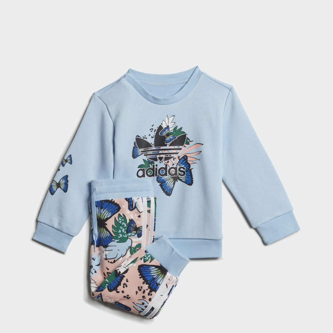фото Комплект: свитшот и брюки her studio london animal flower print adidas originals