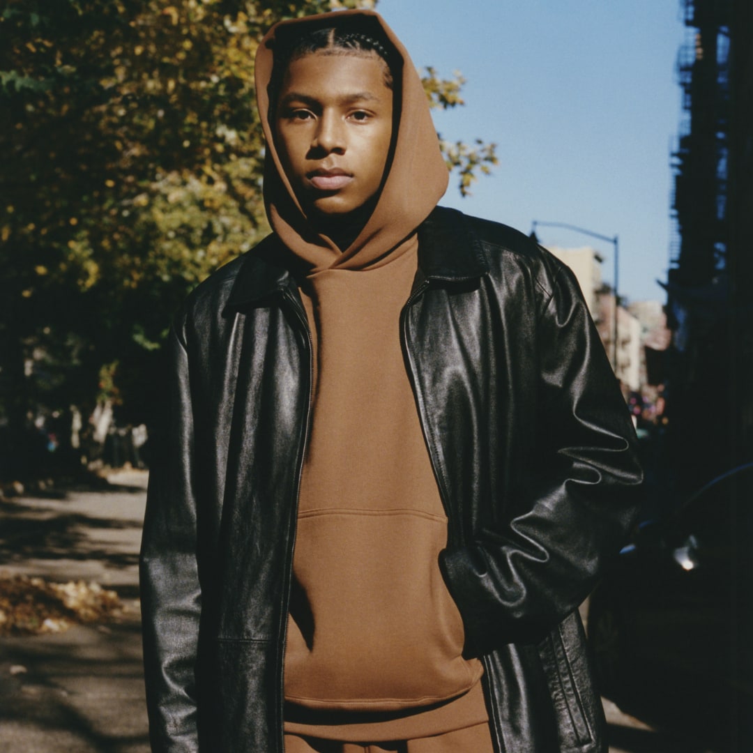 фото Худи pharrell williams basics adidas originals