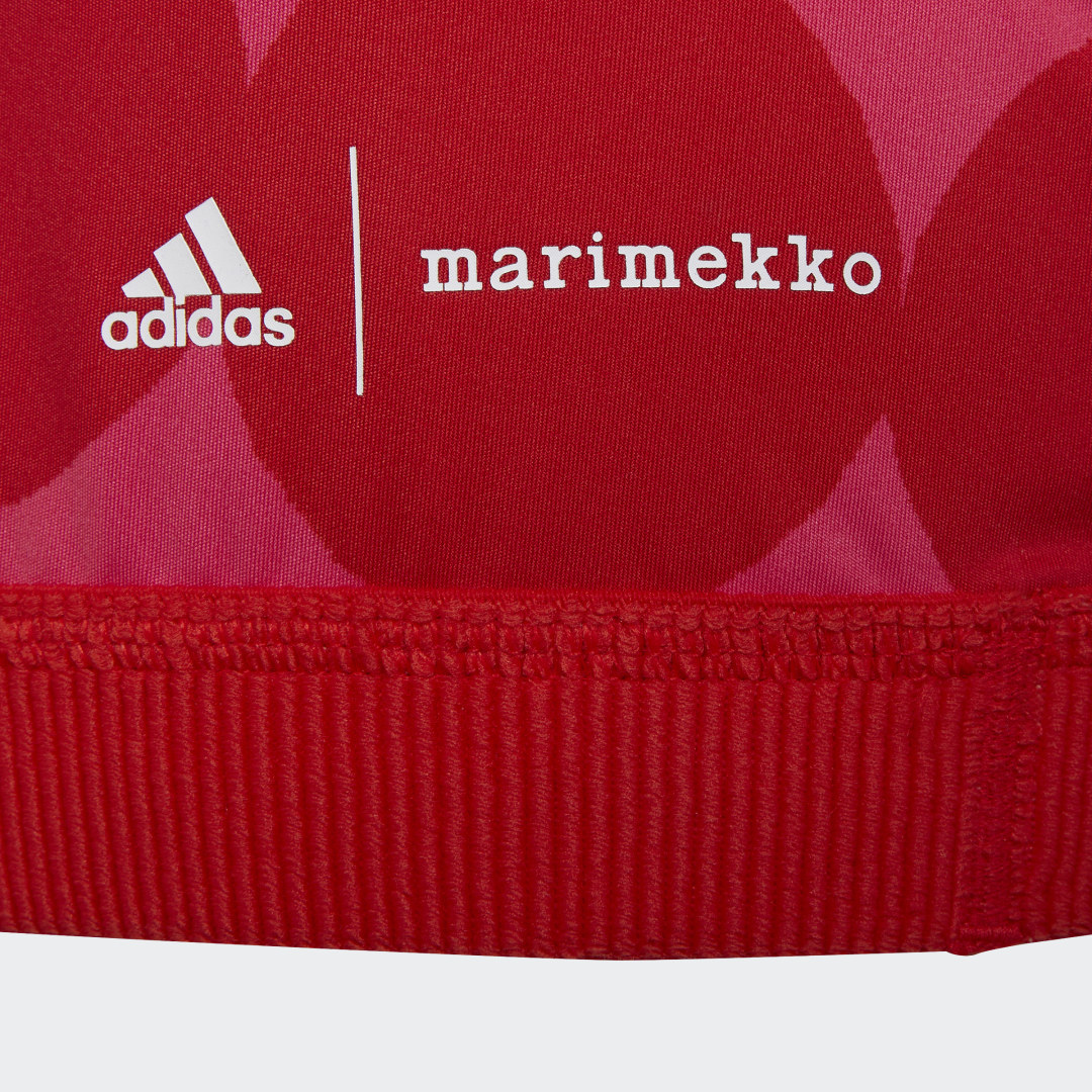 фото Спортивный бра marimekko believe this primegreen aeroready adidas performance