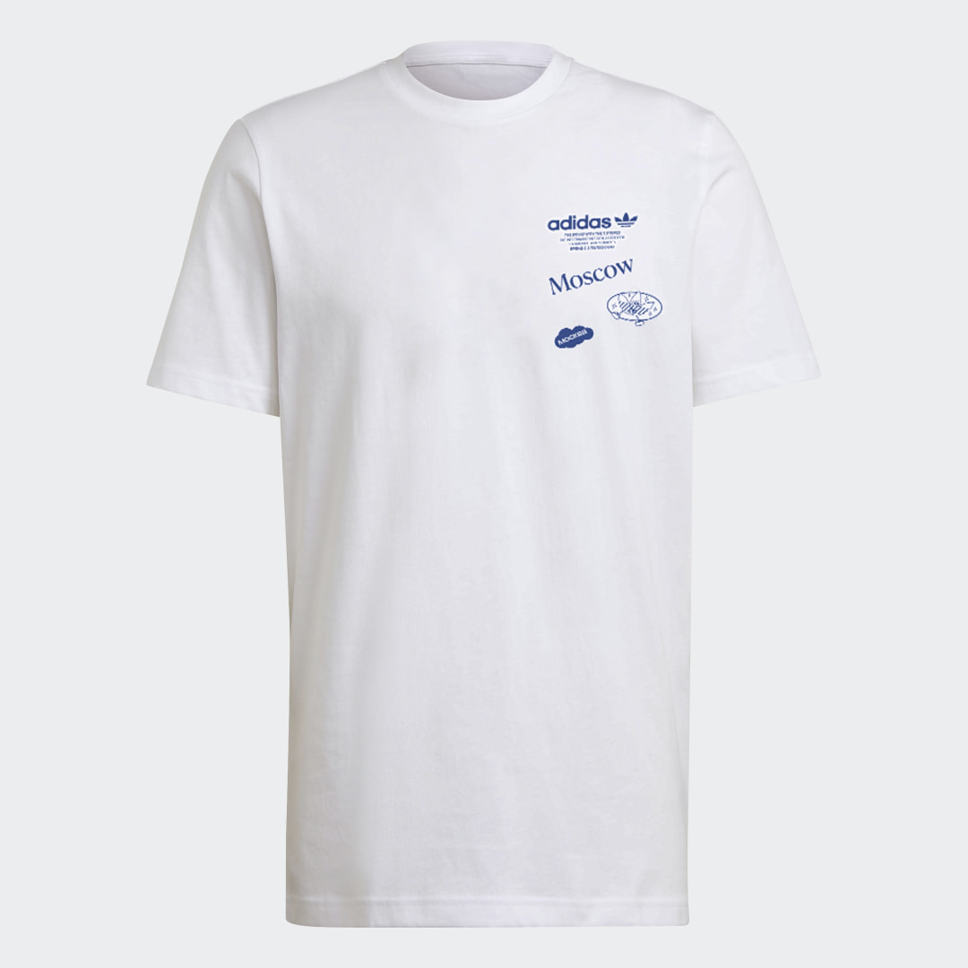 фото Футболка moscow sports in the city adidas originals