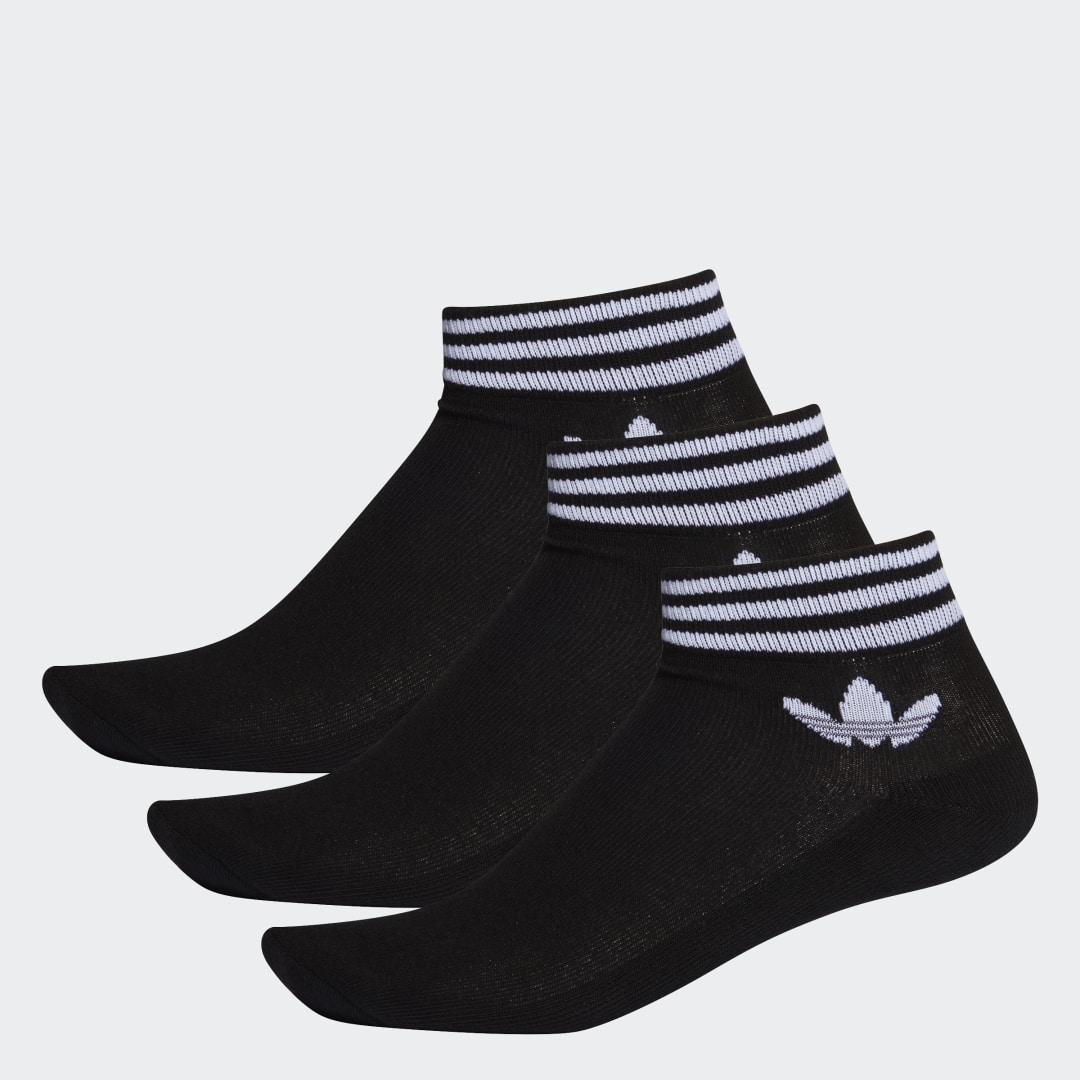 фото Три пары носков trefoil adidas originals