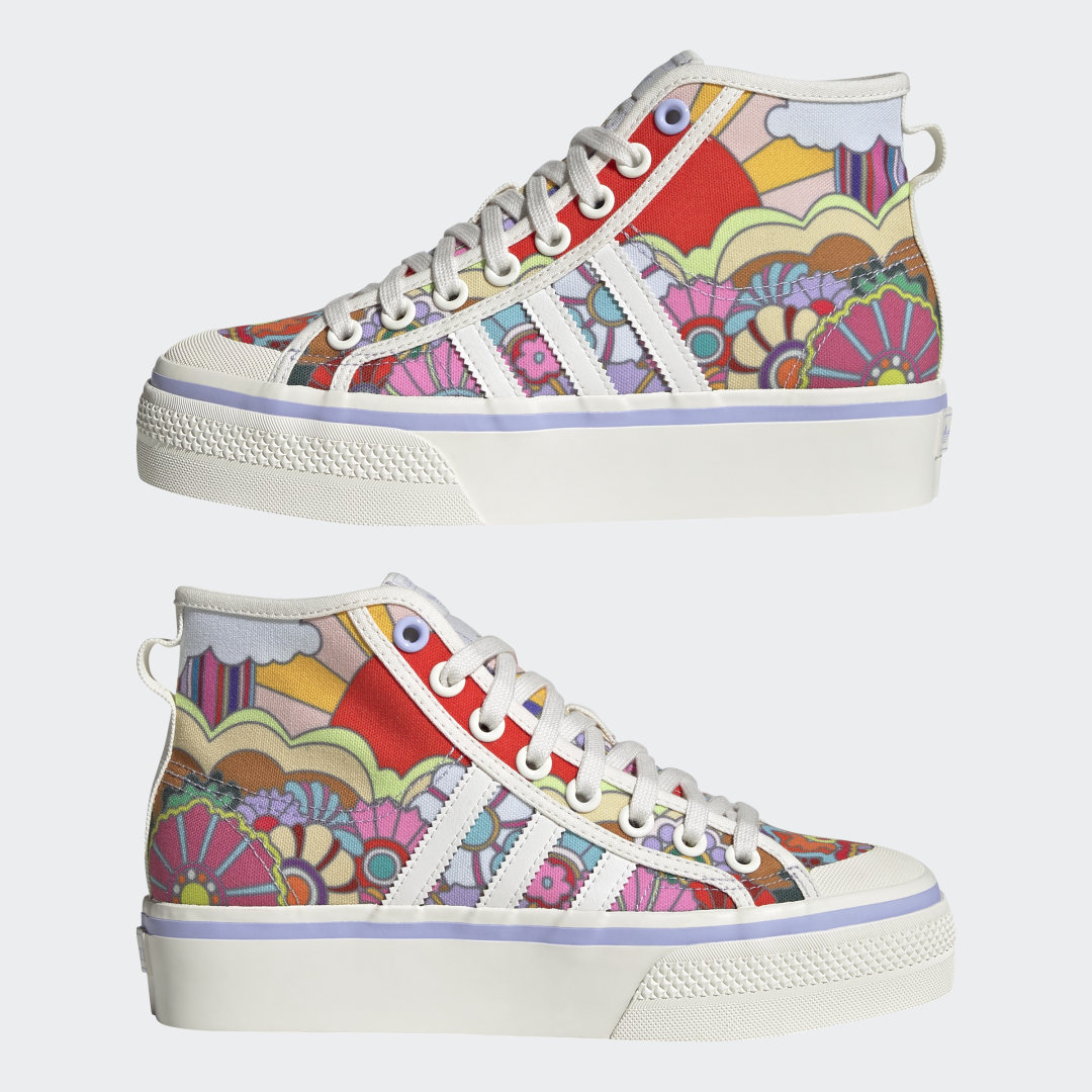 фото Высокие кеды nizza platform adidas originals