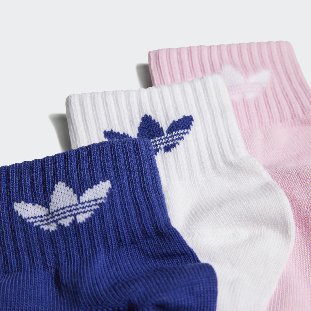 фото Три пары носков mid-ankle adidas originals