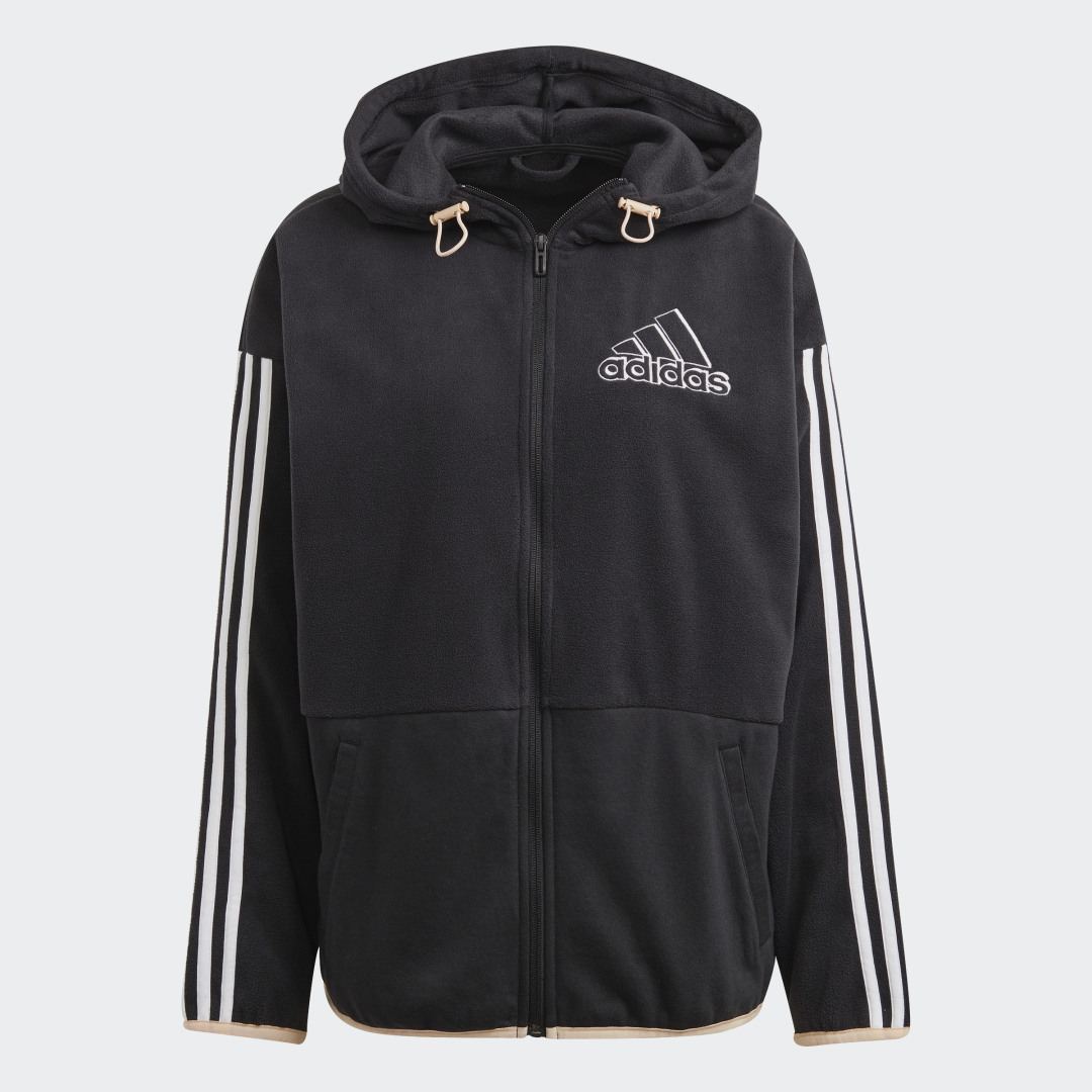 фото Флисовая толстовка brand love giant logo adidas sportswear